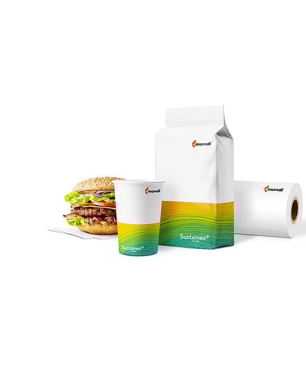 Compostable paper packaging Mondi's Sustainex® product portfolio